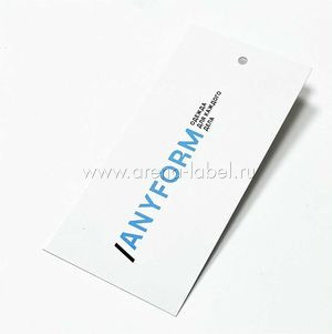 Навесные картонные ярлыки