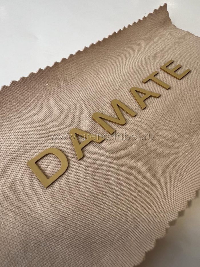 Флексотрансфер Flextran — логотип на ткани с контрастной печатью